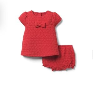 Janie and Jack Red Heart Set